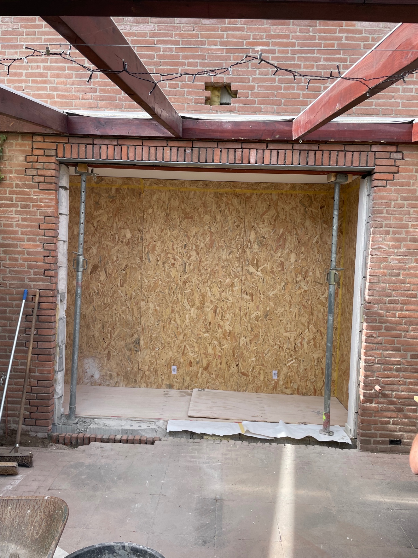 Constructieve sparing voor nieuw kozijn