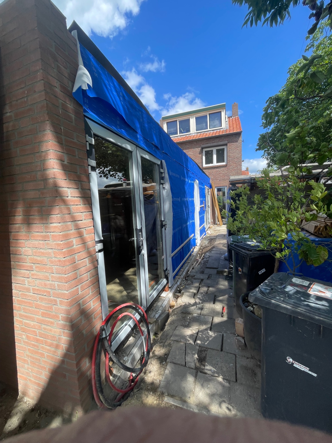 Van bestaande achterzijde naar complete woninguitbreiding – foto 8